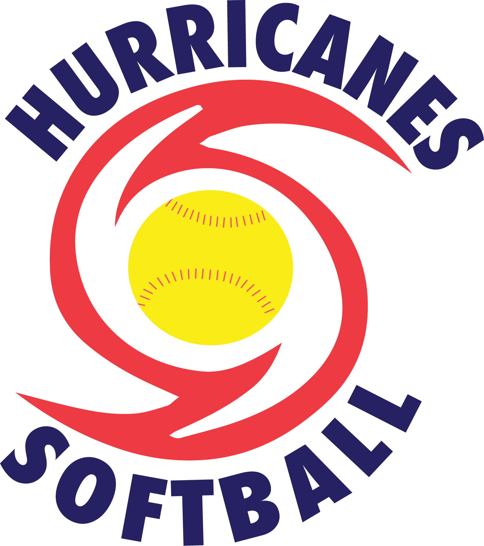 Hurricanes Softball ( ON WHITE ) (1)